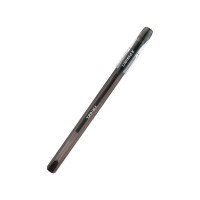 Ручка гелева Unimax Trigel 0,5 мм, тригранний корпус, чорна (UX-130)