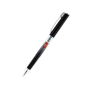 Ручка кулькова Unimax Fashion, з грипом, 0,7 мм, чорна (UX-121)
