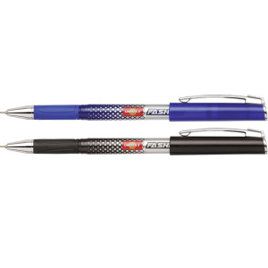 Ручка шариковая с грипом 0,7 мм синяя Unimax Fashion (UX-121-02)