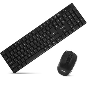 Комплект (мышь+клавиатура) Crown CMMK-954W Black
