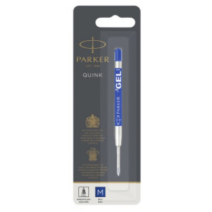 Стержень шариковый 98 мм синий GEL Parker (10 332BLU)