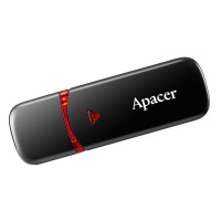 USB флеш накопичувач Apacer 32GB AH333 black USB 2.0 (AP32GAH333B-1)