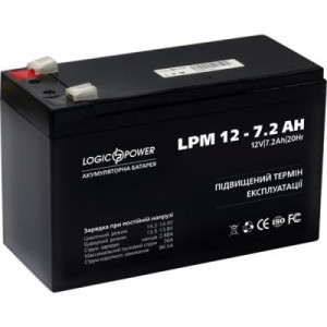 Аккумулятор для ИБП LPM 12В 7.2 Ач Logic Power (3863)