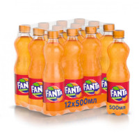 Вода сладкая газир 0,5 л х 12 шт пластик Fanta Мандарин