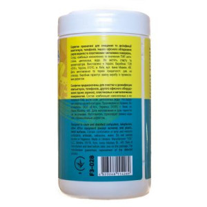 Салфетки для оргтехники (бокс) PATRON (100 шт) БЕЗ СПИРТА (F3-028)