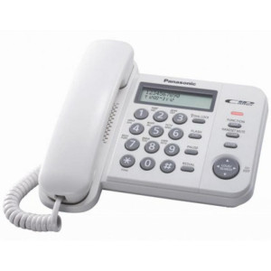Телефон PANASONIC KX-TS2356UAW (белый корпус)
