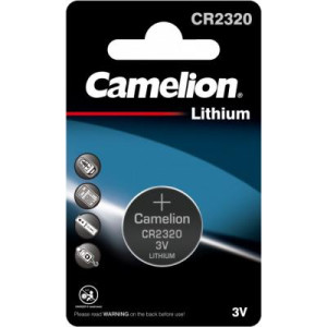 Елемент живлення ("таблетка") "Camelion" CR2320-BP1 (блістер - 1 шт.) (CR2320)