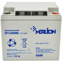 Акумулятор для ДБЖ 12V-40Ah (GP12400M6) Merlion