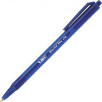Ручка шариковая автомат BIC Round Stic Clic синяя (926376)