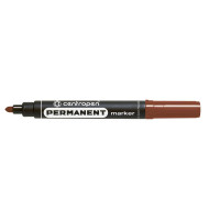 Маркер перм коричневый 2,5 мм круг након Centropen 8566