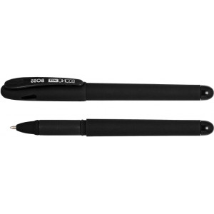 Ручка гелева Economix Boss, з грипом, 1 мм, чорна (E11914-01)