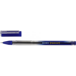 Ручка масляна FORMAT RODEO 0,7 мм чорнила чорні (F17147-01)