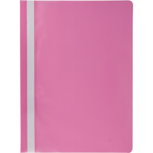 Скоросшиватель пластик. с прозр. верхом А4 (апельсин) розовый BUROMAX JOBMAX (BM.3313-10)