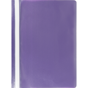 Скоросшиватель пластик. с прозр. верхом А4 (апельсин) фиолет BUROMAX JOBMAX (BM.3313-07)