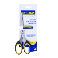 Ножиці офісні суцільнометалеві 160 мм (гумові вставки) BuroMax (BM.4520)