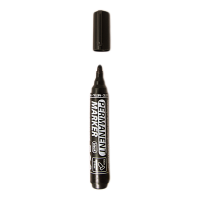 Маркер перм BUROMAX Jobmax 8703 чорний 2-4 мм (BM.8703-01)