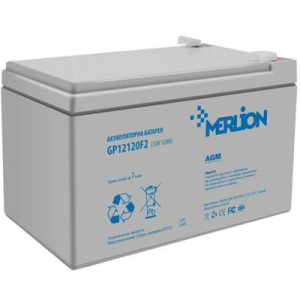 Аккумулятор для ИБП AGM (GP12120F2) 12 V 12 Ah MERLION