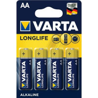 Батарейка AA LR06 VARTA LongLife (пальчик) (1 ШТУКА)