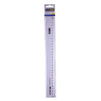 Линейка пластиковая 30 см BuroMax прозр (BM.5826-30)