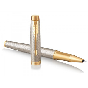Ручка ролер Parker IM 17 Premium Warm Silver GT RB 24122