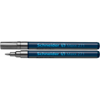 Маркер лакирующий серебро 1 мм (для декорат и художеств работ) Schneider Maxx 271 (S127154)