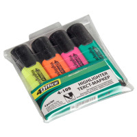 Набір маркерів текстових 4 кольори 4Office 1-4,5 мм (4-109/4)