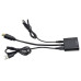 Адаптер STLab HDMI - VGA, 0.15 м с кабелем аудио и питанием от USB (U-990)