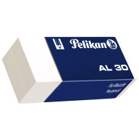 Гумка для олівців прямокутна Pelikan AL30, біла