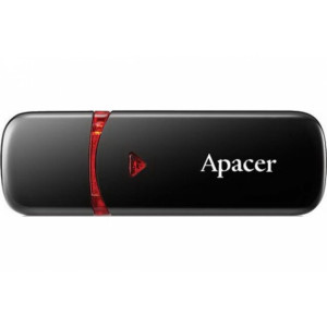 Флешка 16GB Apacer AH333 black USB 2.0 (AP16GAH333B-1)