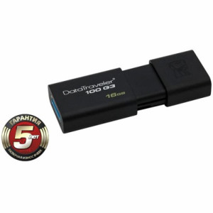 Флешка 16GB Kingston DataTraveler 104 Black (DT104/16GB) USB 2.0