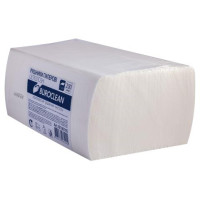 Полотенца-вкладыши V-образ 2-слой Buroclean белые 23 х 21 см (200 шт) (10100105)