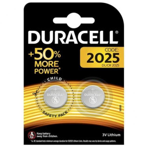 Батарейка-таблетка CR2025 DURACELL (блистер - 2 шт.) (5000394203907 / 5008922)
