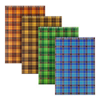 Блокнот А5 48 л клетка на спирали сверху Axent (D8012-01)