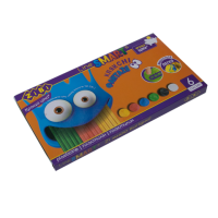 Пластилин 6 цв ZIBI 120 гр (ZB.6221)