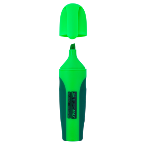 Маркер текстовый зеленый 2-4 мм Buromax Neon с резин грипом (BM.8904-04)