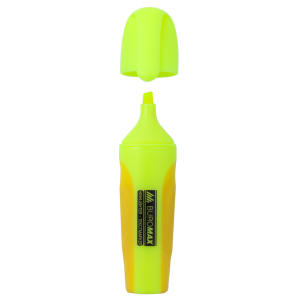 Маркер текстовий жовтий 2-4 мм Buromax Neon з гум грипом (BM.8904-08)