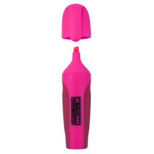 Маркер текстовый розовый 2-4 мм Buromax Neon с резин грипом (BM.8904-10)