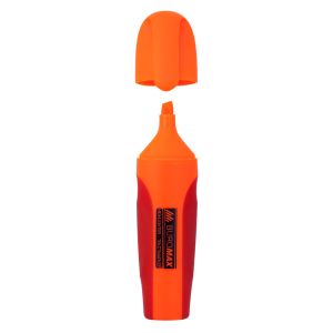 Маркер текстовый оранжевый 2-4 мм Buromax Neon с резин грипом (BM.8904-11)