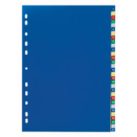 Разделитель страниц пластик (цветной) (цифр 1-31) А4 DURABLE (6756)