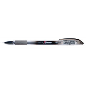 Ручка гелева WIN X-Ten, з грипом, 0,6 мм, чорна