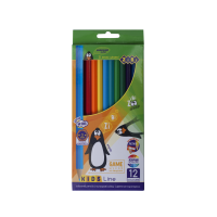 Карандаши цветные 12 цв х 12 шт ZIBI Kids Line (ZB.2414)