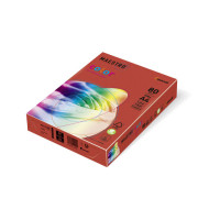Бумага цветная А4 80 г/м кв MAESTRO COLOR Intensive Brick Red 500 л насыщенный красный (ZR09)