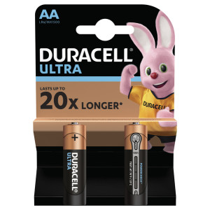 Батарейка AA LR06 Duracell ULTRA MX1500 (пальчик) с индикатором заряда (1 ШТУКА)