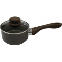Ківш Lessner Chocolate Line з кришкою 1 л, 14 см (88364-14)
