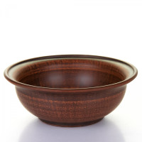 Миска керамічна коричнева 0,65 л
