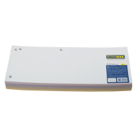 Роздільник сторінок картонний (кольоровий) 105 х 230 мм Buromax Веселка 100 шт (BM.3220-99)