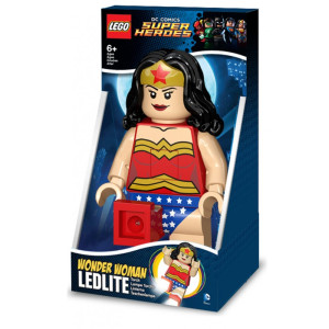 Фонарик Лего Супергерои Чудо-Женщина с батарейкой (LGL-TOB25T)