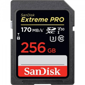 Карта памяти SANDISK 256GB SDXC class 10 UHS-I U3 SANDISK Extreme Pro (SDSDXXY-256G-GN4IN)