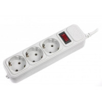 Сетевой фильтр 4,5 м 3 розетки Maxxter SPM3-G-15G Grey