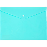 Папка на кнопці пластик (А4)  Axent Pastelini м'ятна (1412-18-A)